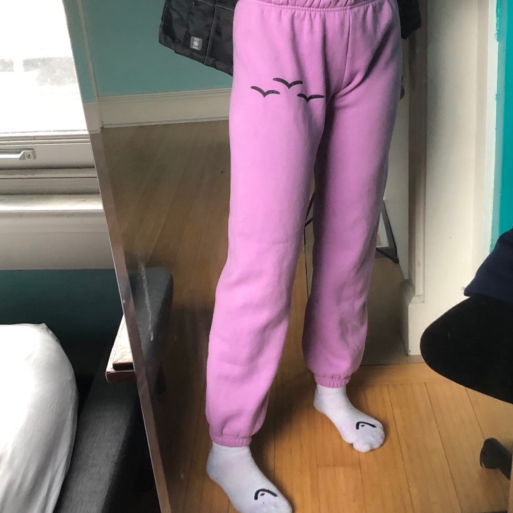 pink lazypants size small